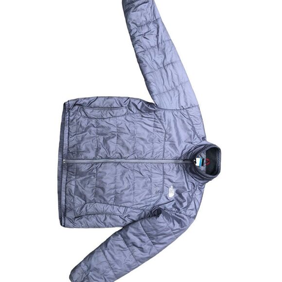 Vintage The North Face Jacket Gray Puffer Coat Gray Large - Picture 7 of 16